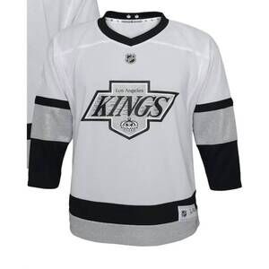 NEW LA KINGS kids' blank premium away jersey in white
